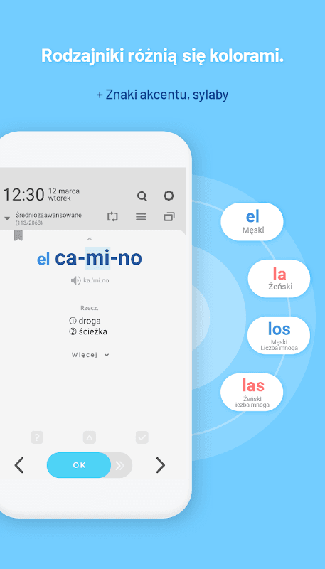 WordBit Hiszpański (Alarm) screenshot 3