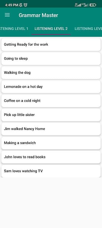 Grammar Master screenshot 3