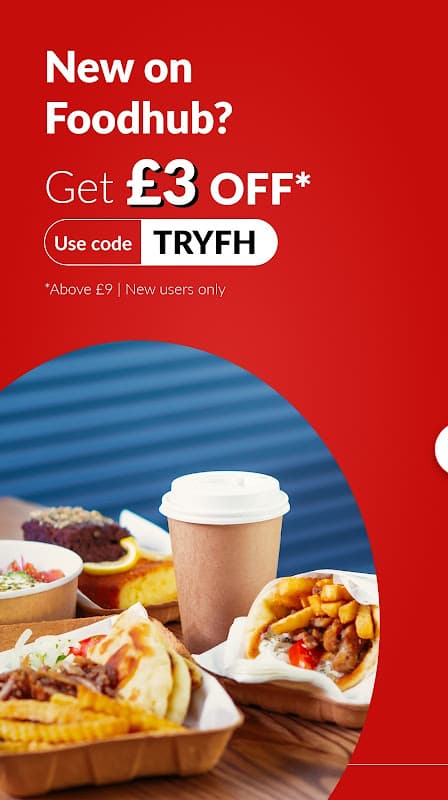 Foodhub - Online Takeaways screenshot 1