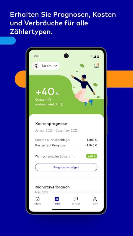 EnBW zuhause+ screenshot 2