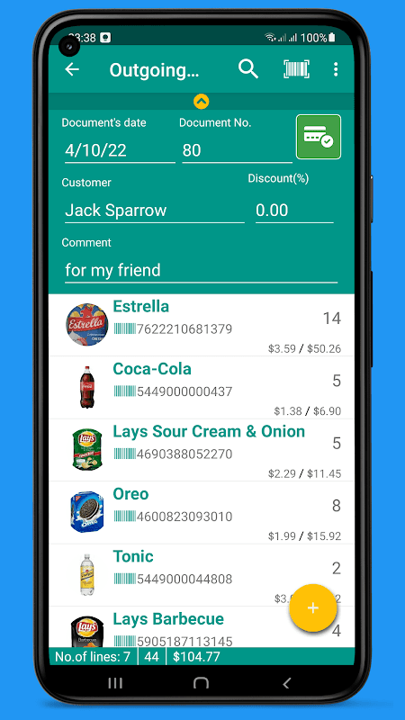 Stock and Inventory Simple screenshot 5