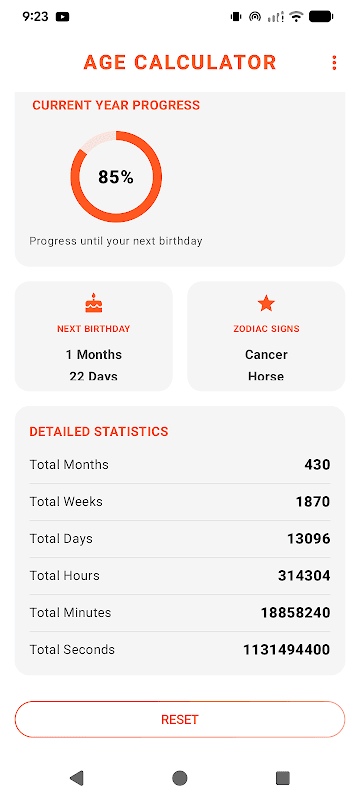 Age Calculator screenshot 4