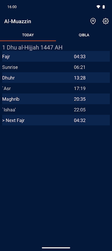 Al-Muazzin screenshot 3