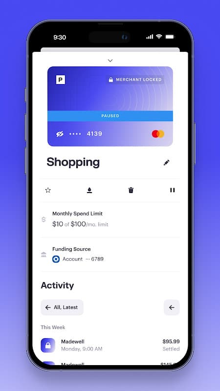 Privacy.com screenshot 3