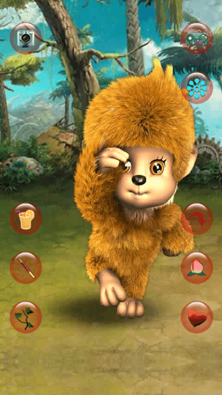 Talking Cute Monkey screenshot 2