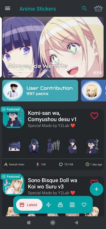 Anime Sticker For WASticker screenshot 1