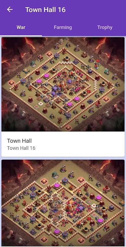 COC Base Layouts Design links screenshot 4