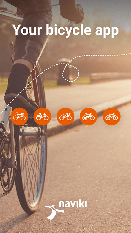 Naviki – the bicycle satnav screenshot 1