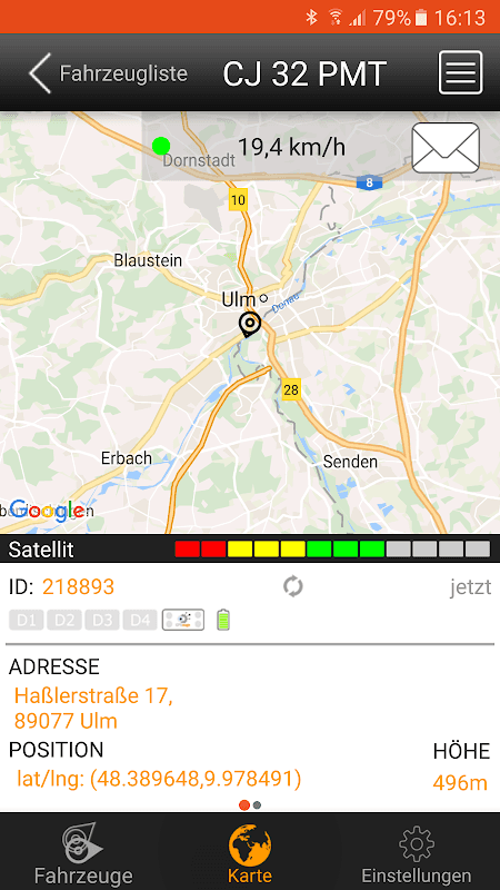 GPS-Explorer mobile screenshot 1