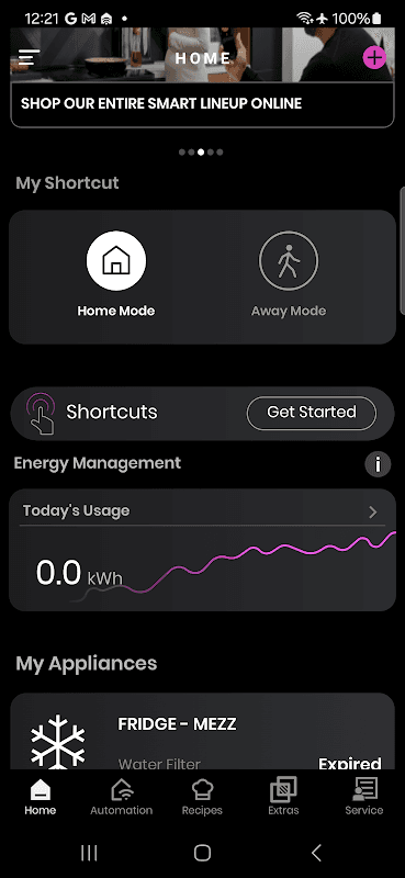 SmartHQ screenshot 1
