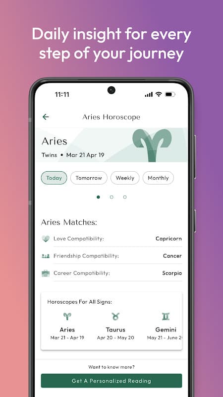Keen Psychic Reading, Daily Horoscopes & Tarot screenshot 5