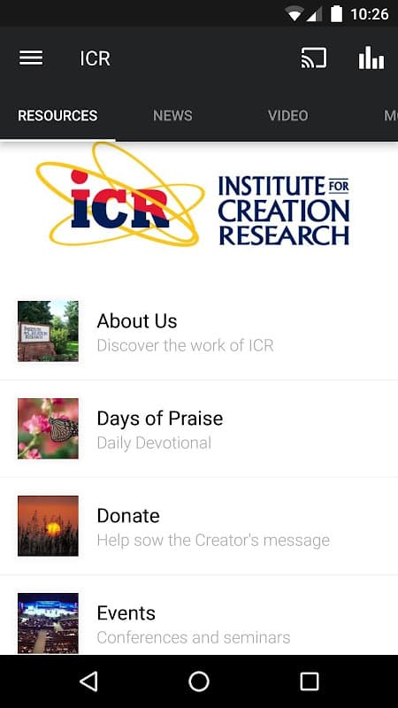Creation Science Update screenshot 1