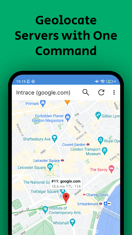 Intrace: Visual Traceroute screenshot 5