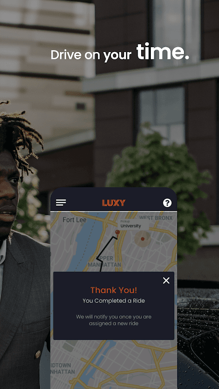 LUXY Driver: Drive & Earn screenshot 5