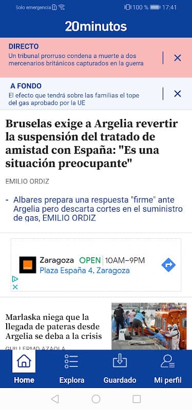 20minutos Noticias screenshot 1