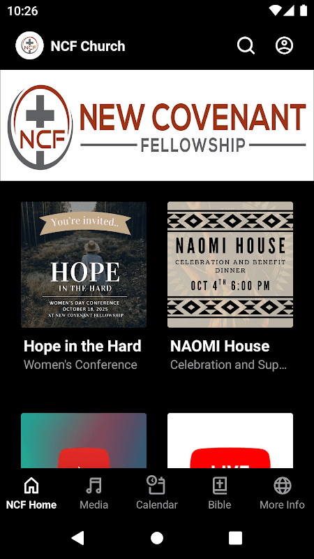 The NCF Church App screenshot 1