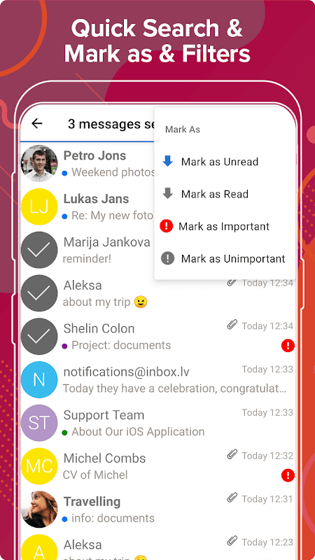 Inbox.lv screenshot 5