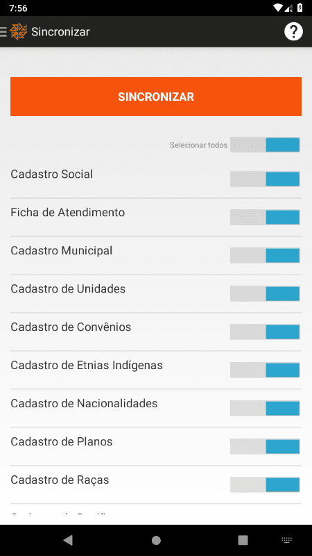 Sistema Integrado de Saúde screenshot 4