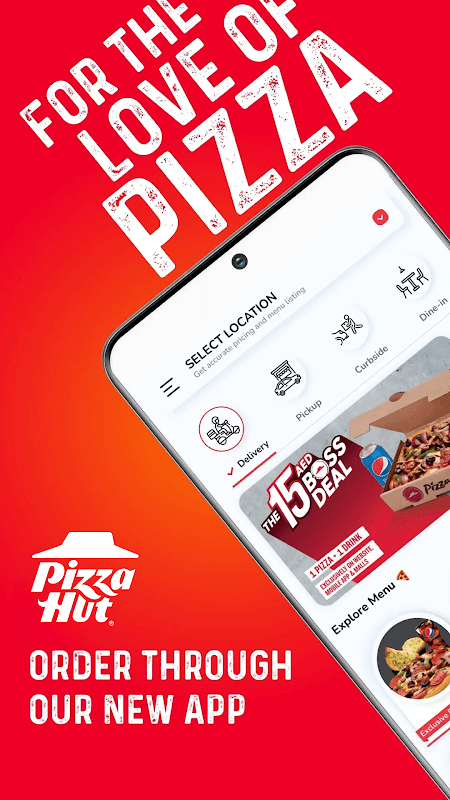 PizzaHut Egypt - Order Pizza Online for Delivery screenshot 1