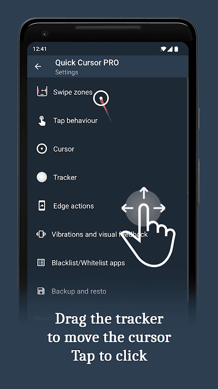 Quick Cursor: One-Handed mode screenshot 3