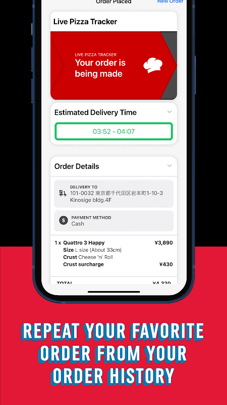 Domino’s App screenshot 4