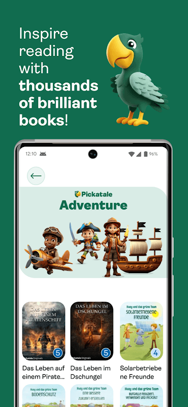 Pickatale Reading App for Kids screenshot 1