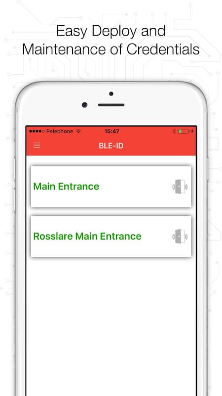 BLE-Admin screenshot 1