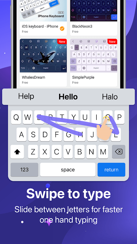 Keyboard iOS 16 - Emojis screenshot 4
