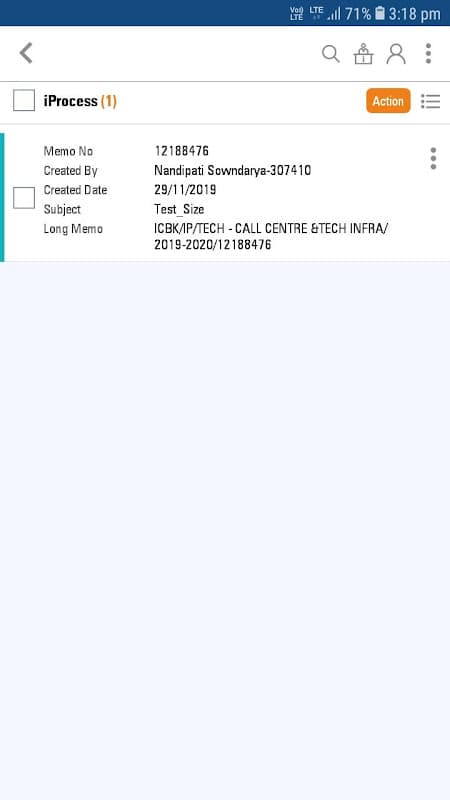 Mobile Approval System (MAS) screenshot 4