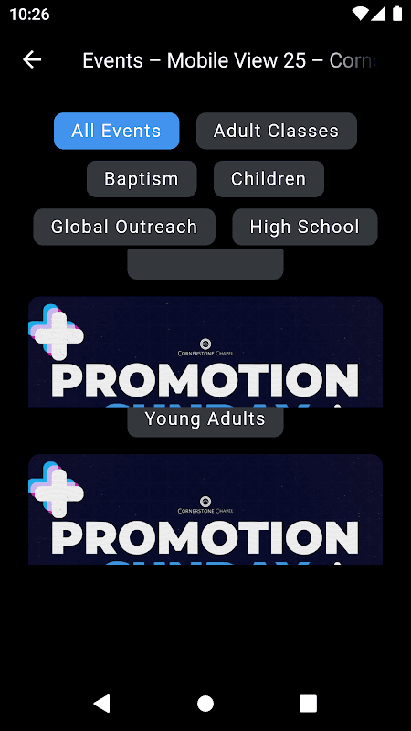 Cornerstone Chapel screenshot 3