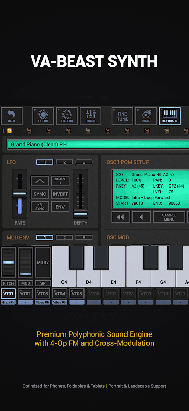 G-Stomper VA-Beast Demo: Synth screenshot 1