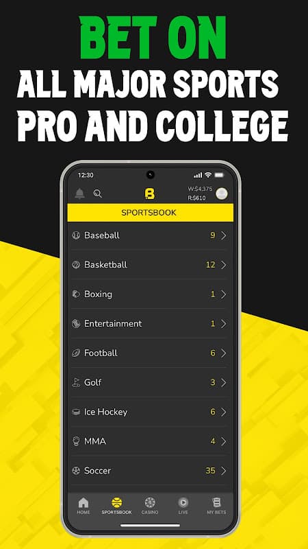 Bet On Sports screenshot 2
