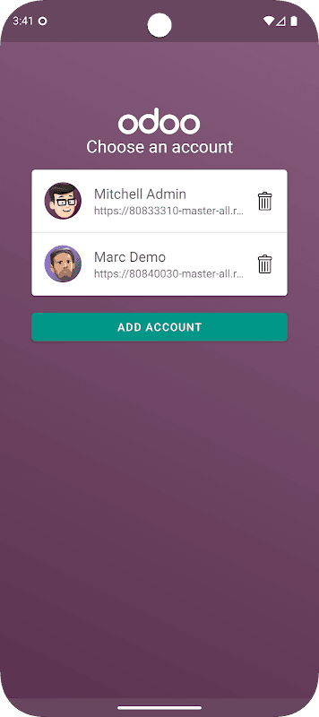 Odoo screenshot 2
