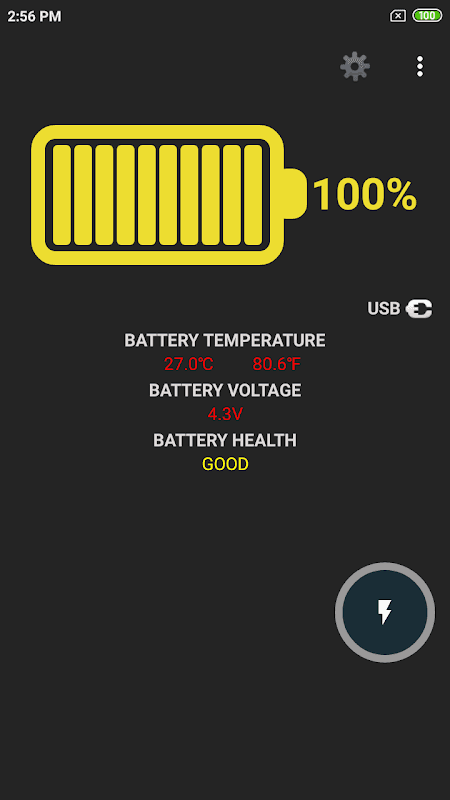 Battery Sound Alarm screenshot 1