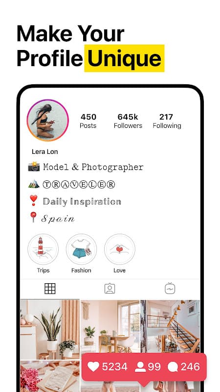 Fonts for Instagram, Keyboards screenshot 3