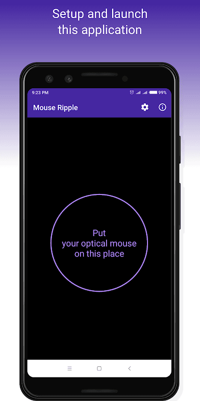 Mouse Ripple: moves your mouse screenshot 1