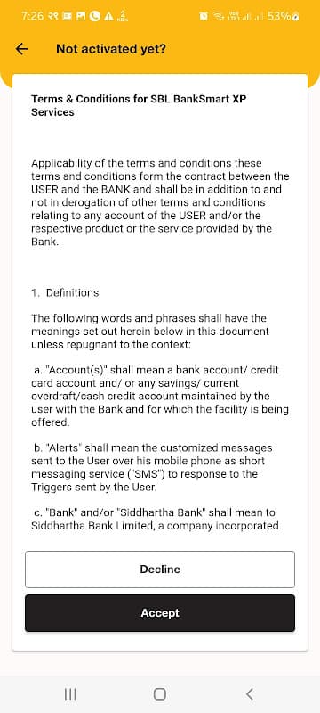Siddhartha BankSmart screenshot 3