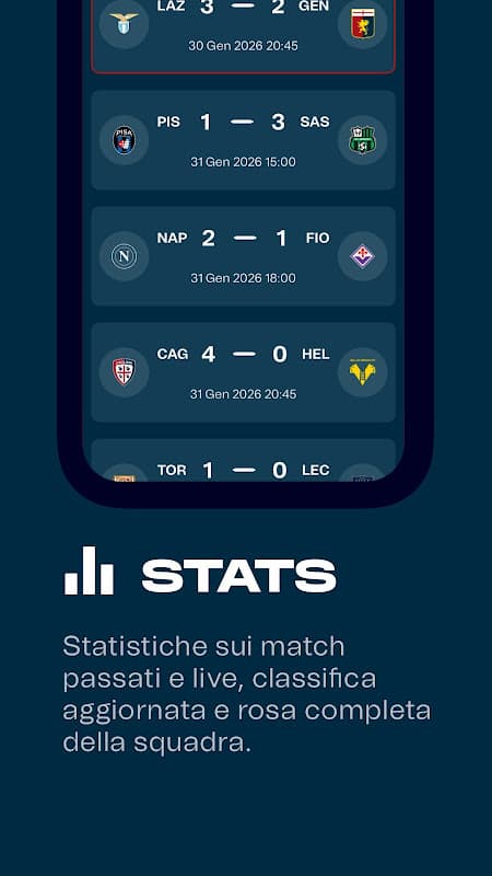 Genoa App Ufficiale screenshot 4