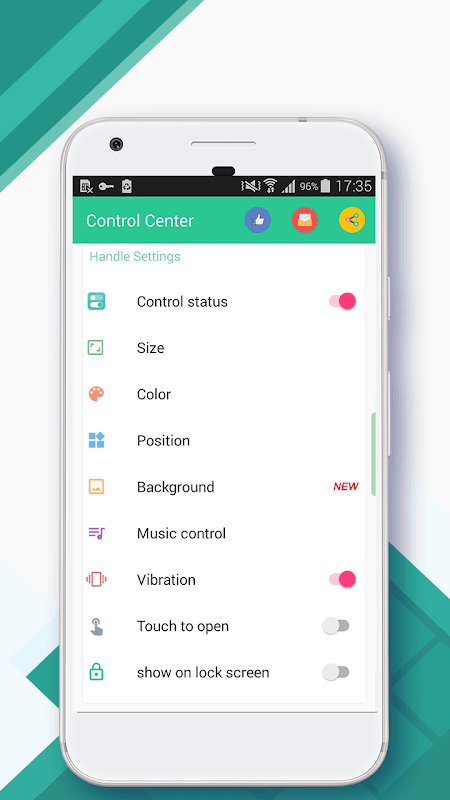Control Center--iOS15&Android screenshot 4