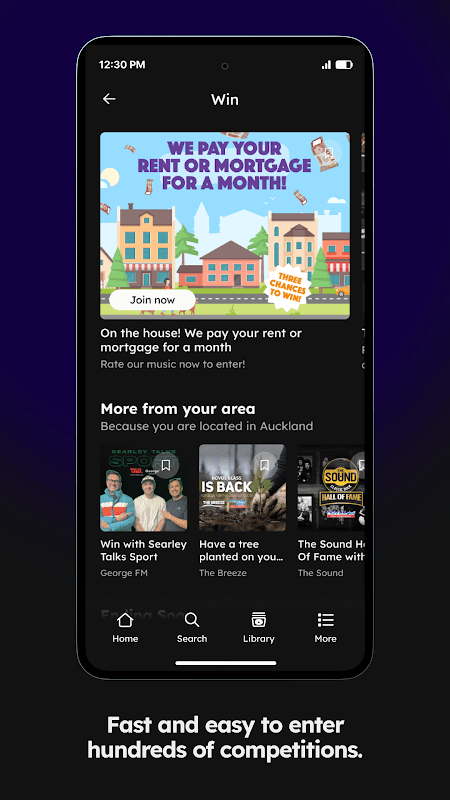 rova – radio, music, podcasts screenshot 3
