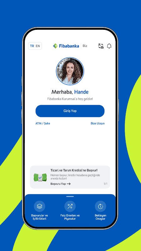 Fibabanka Corporate Mobile screenshot 2