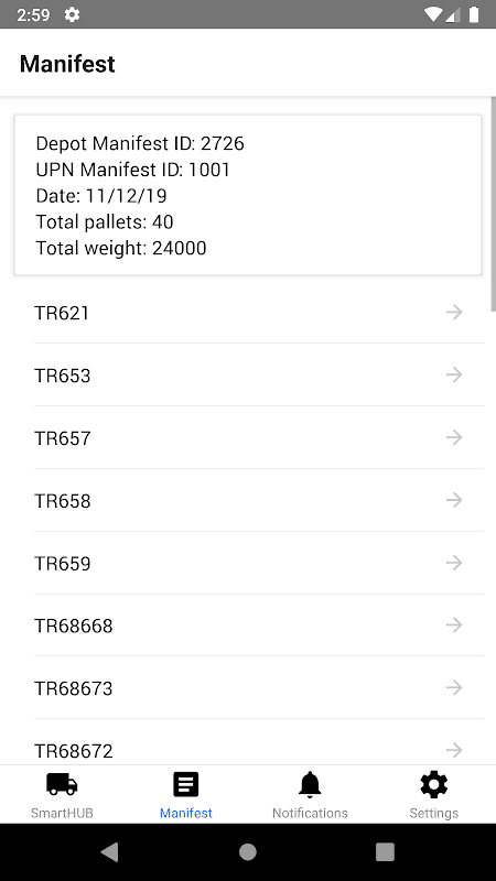 SmartHUB screenshot 2