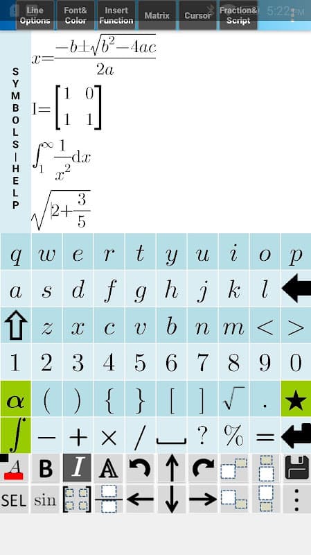 Equation Editor and Q&A Forum screenshot 2