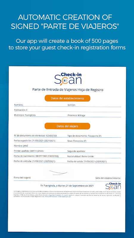 Check-in Scan screenshot 6