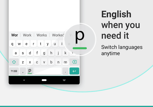 Russian Keyboard with English letters screenshot 4