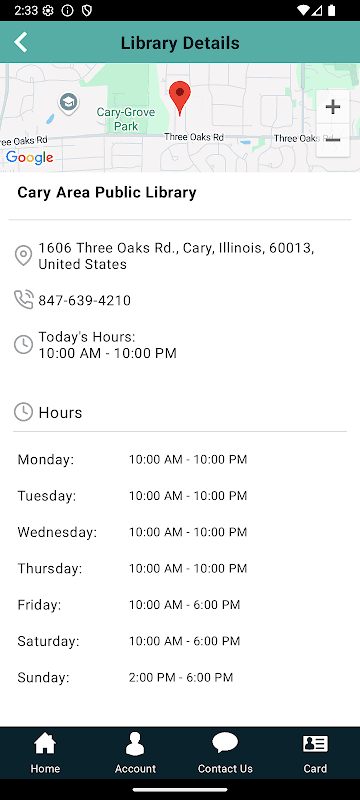 Cary Area Public Library screenshot 5