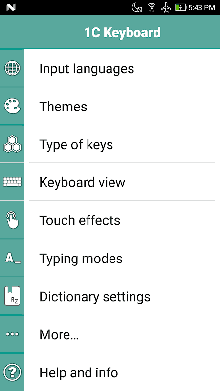 1C Big Keyboard screenshot 6