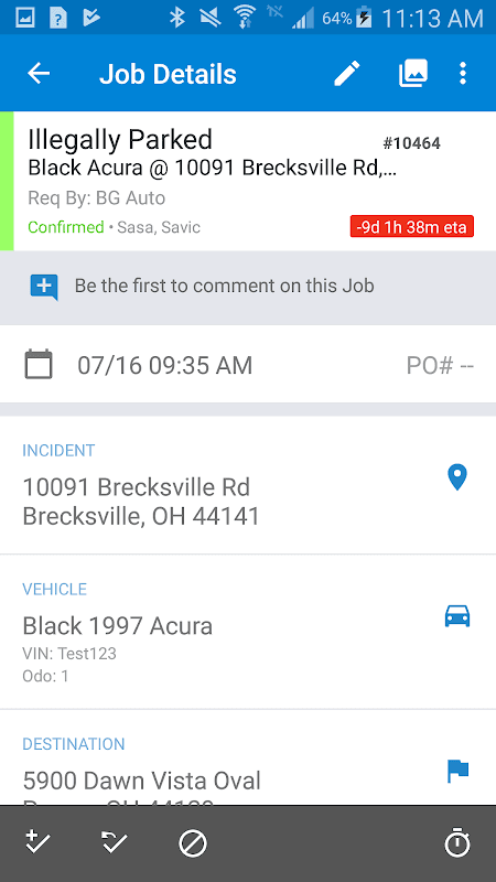 Dispatch Anywhere Mobile screenshot 2