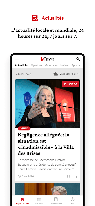 Le Droit screenshot 2