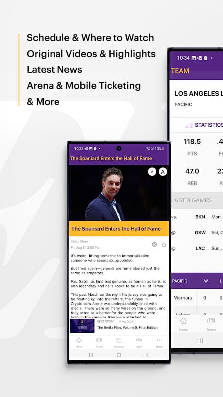 LA Lakers Official App screenshot 4